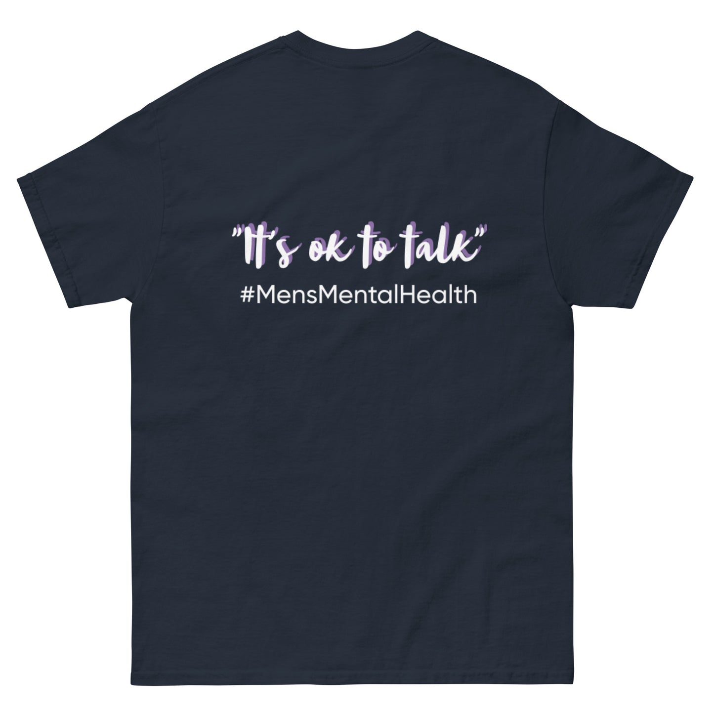 Classic tee "It's ok to talk" #MensMentalHealth