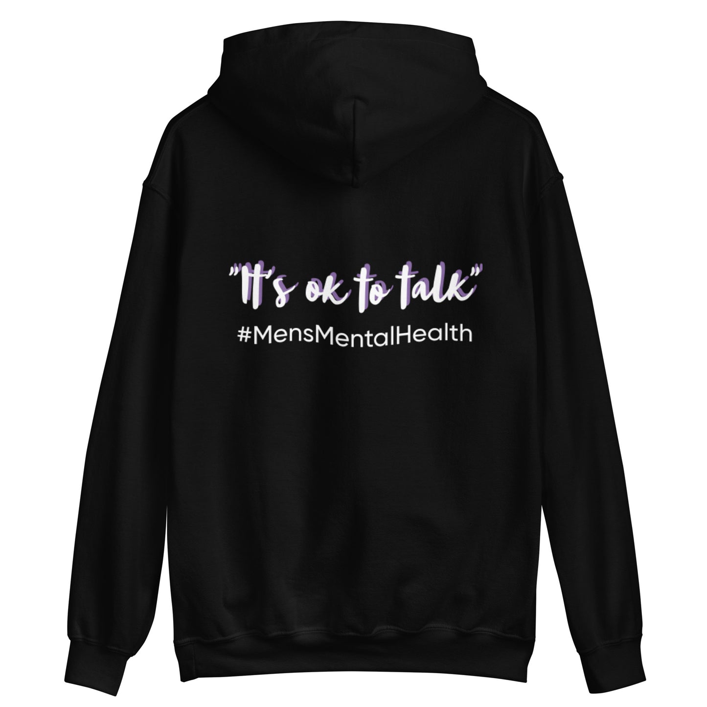 Unisex Hoodie "It's ok to talk" #MensMentalHealth