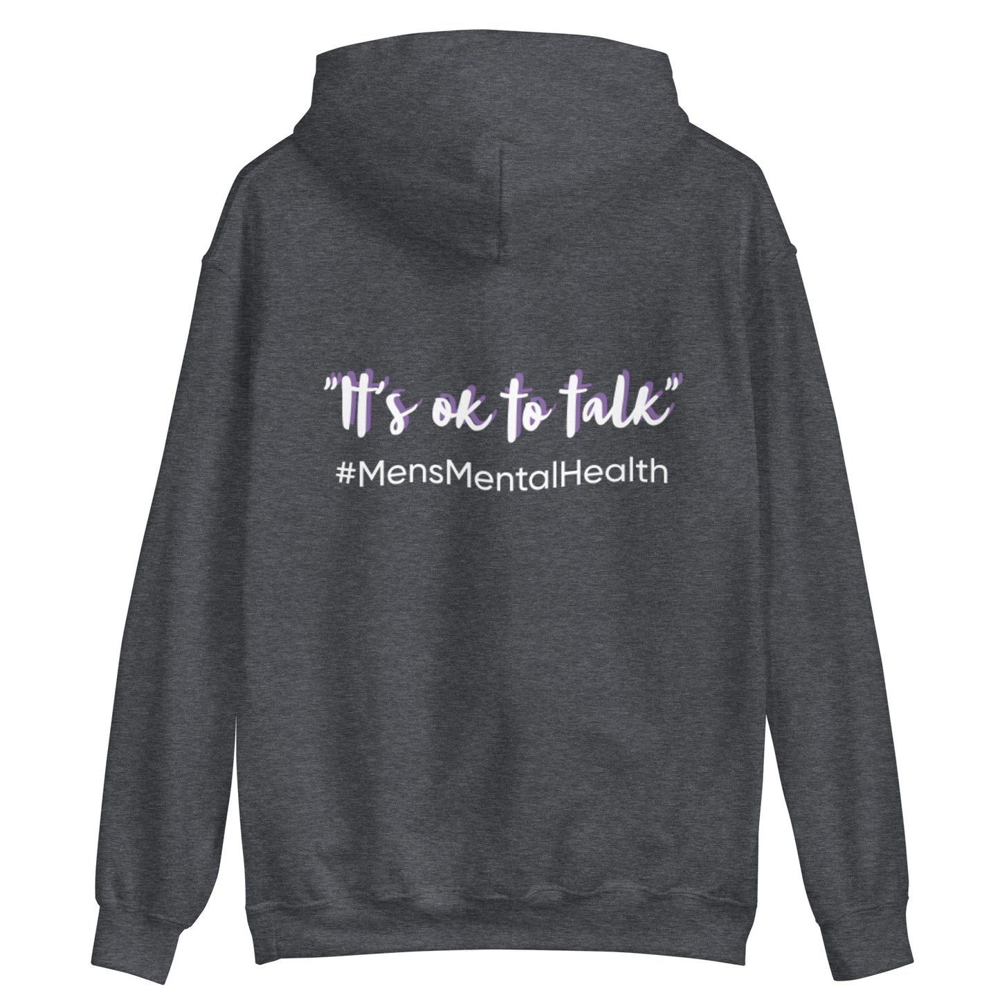 Unisex Hoodie "It's ok to talk" #MensMentalHealth