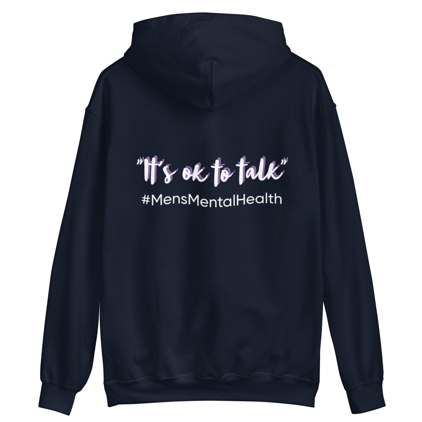 Unisex Hoodie "It's ok to talk" #MensMentalHealth